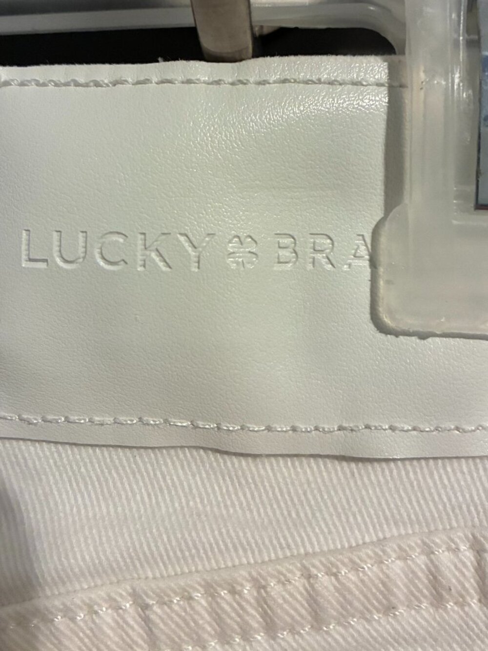 Lucky Brand AVA White Mid Rise Skinny Denim Jeans - Size 4 (27 Ankle) - Picture 7 of 11